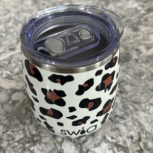 Swig Leopard Print Wine Tumbler